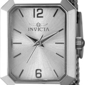 invicta angel quartz silver dial ladies watch 48150
