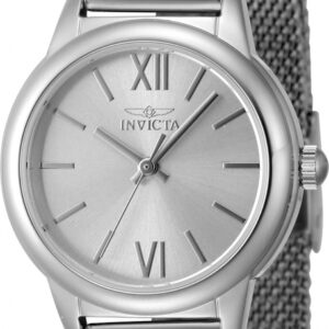 Home invicta angel quartz silver dial ladies watch 48249