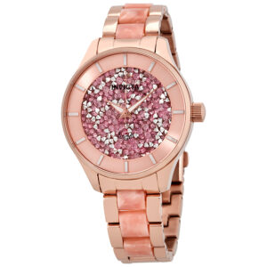 Home invicta angel rose dial ladies watch 24663
