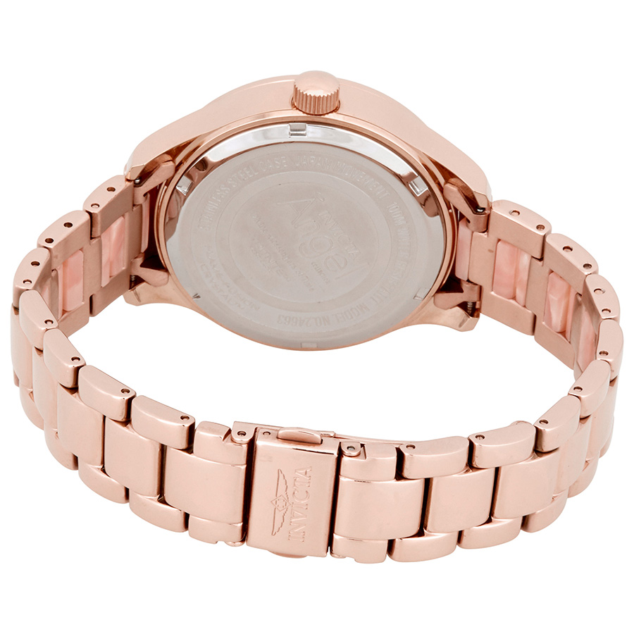 invicta angel rose dial ladies watch 24663 invicta angel rose dial ladies watch 24663