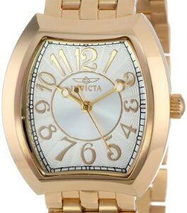 Витрина invicta angel silver dial gold plated ladies watch 15040