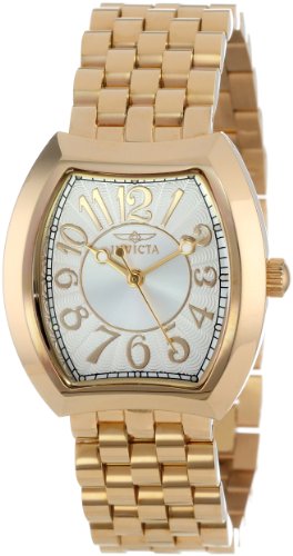 invicta angel silver dial gold plated ladies watch 15040 invicta angel silver dial gold plated ladies watch 15040