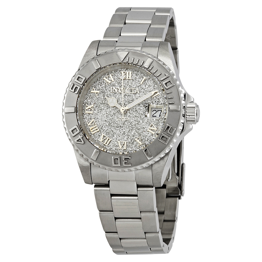invicta angel silver glitter dial stainless steel ladies watch 22706 invicta angel silver glitter dial stainless steel ladies watch 22706