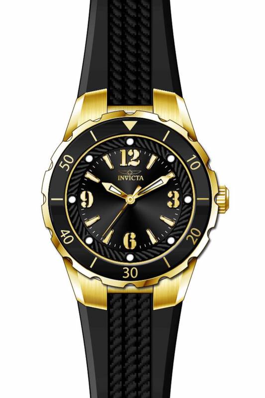 invicta angel zager exclusive quartz black dial ladies watch 17486 invicta angel zager exclusive quartz black dial ladies watch 17486