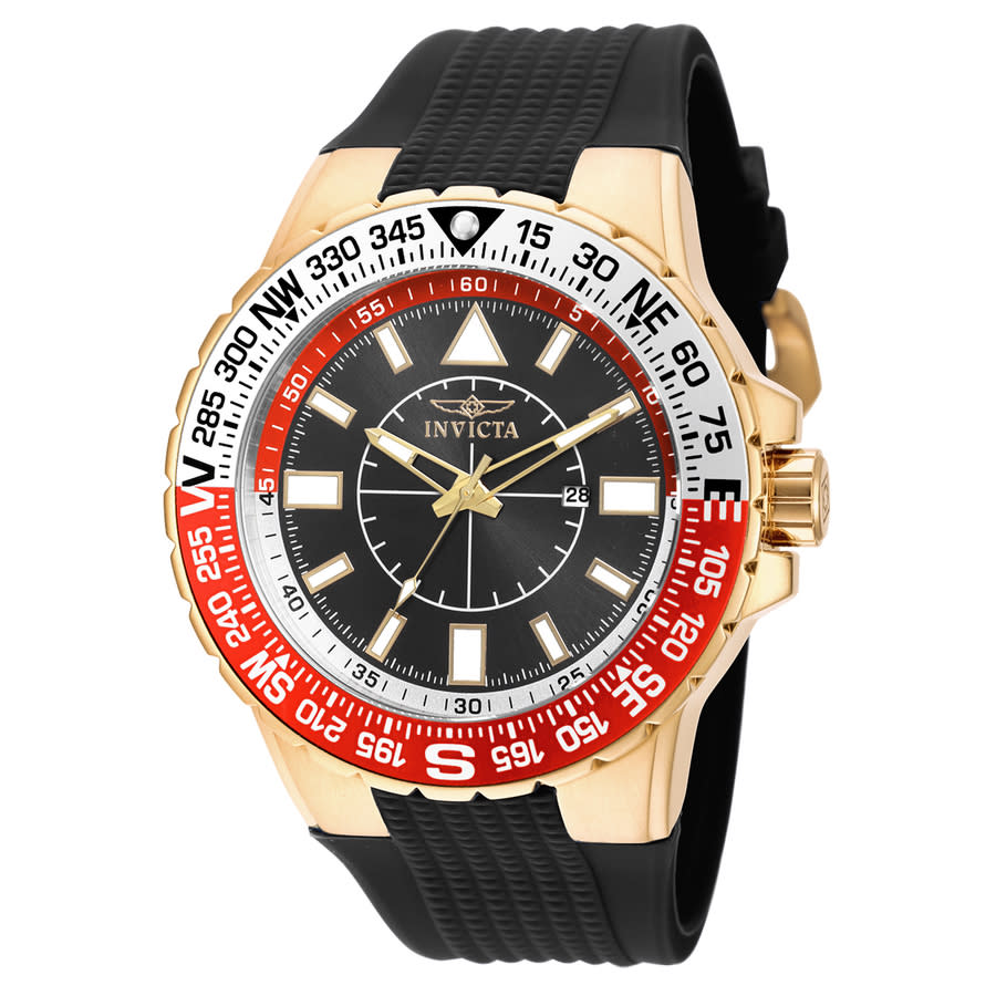 invicta aviator black dial men's watch 19271 invicta aviator black dial men's watch 19271