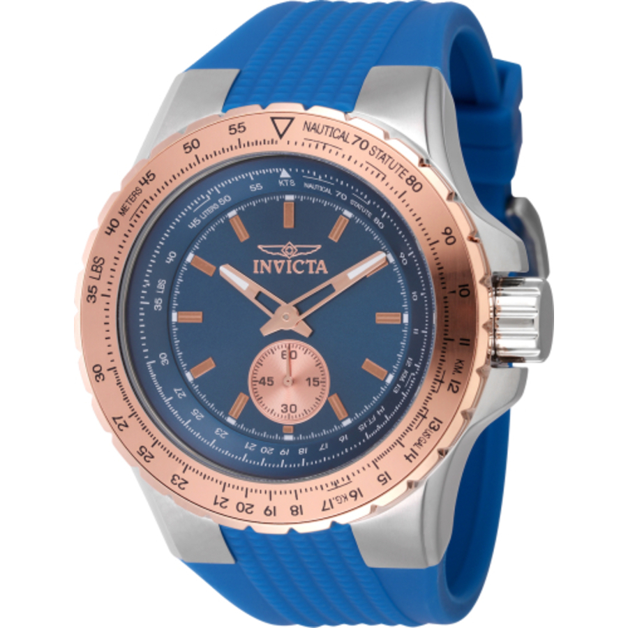 invicta aviator quartz blue dial men's watch 49309 invicta aviator quartz blue dial men's watch 49309