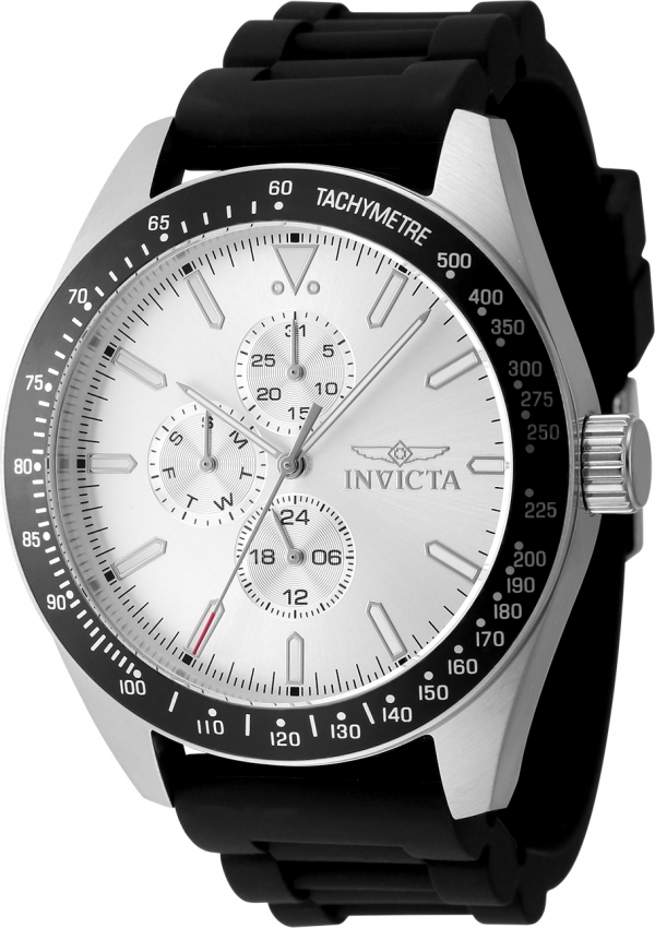 invicta aviator quartz silver dial men's watch 48855 invicta aviator quartz silver dial men's watch 48855