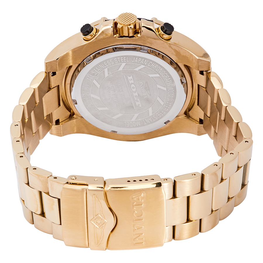 invicta bolt chronograph gold dial men's watch 25515 invicta bolt chronograph gold dial men's watch 25515