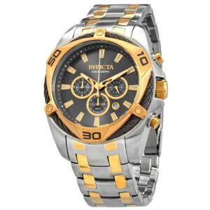 Витрина invicta bolt chronograph quartz grey dial men's watch 34127