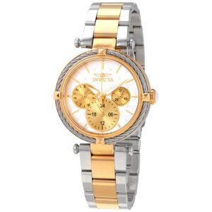 Home invicta bolt white dial ladies watch 28960
