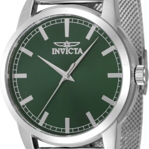 invicta celestial quartz green dial men's watch 48507