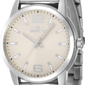 Home invicta celestial quartz ivory dial men's watch 48492
