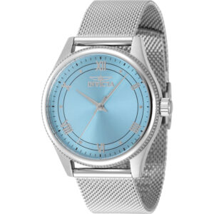 Home invicta celestial quartz light blue dial ladies watch 48487