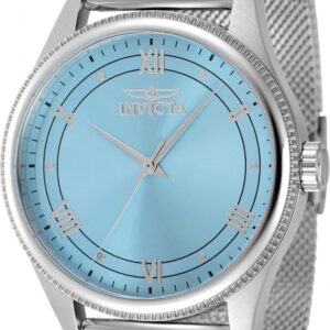 Home invicta celestial quartz light blue dial men's watch 48483
