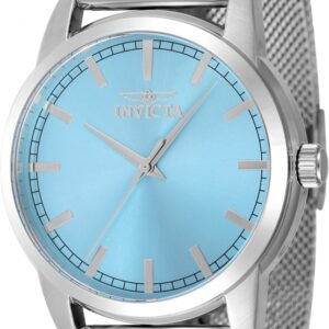 Home invicta celestial quartz light blue dial men's watch 48508