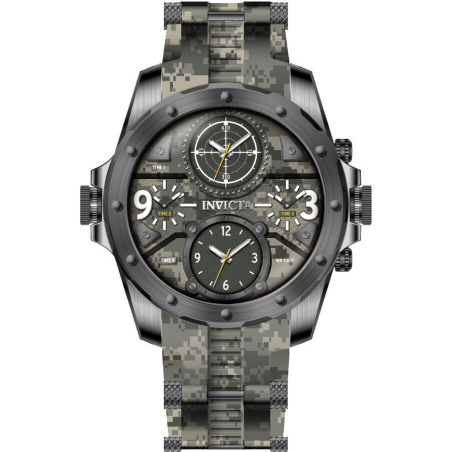 invicta coalition forces camouflage dial quartz men's watch 43768 invicta coalition forces camouflage dial quartz men's watch 43768