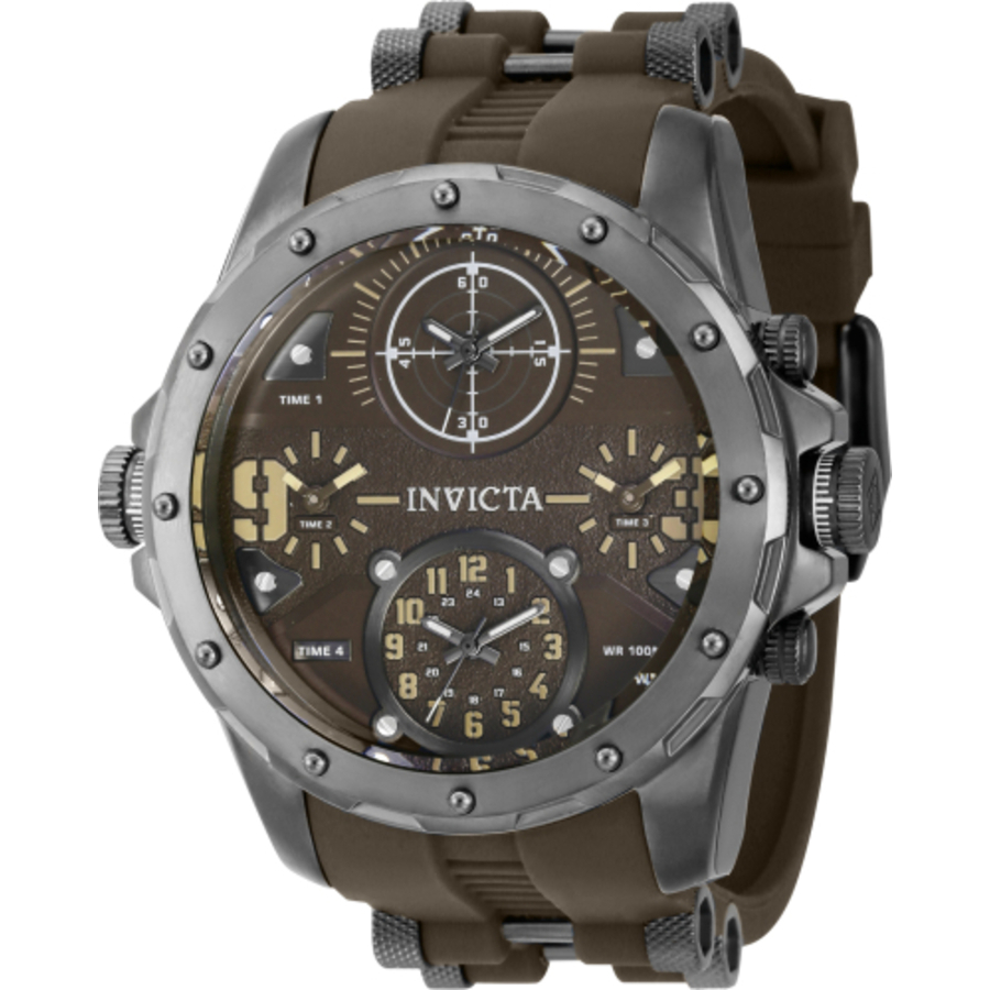 invicta coalition forces quartz brown dial men's watch 39357 invicta coalition forces quartz brown dial men's watch 39357