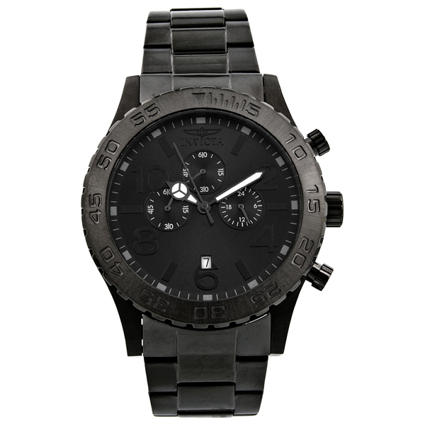 invicta specialty chronograph quartz gunmetal dial men's watch 1272 invicta specialty chronograph quartz gunmetal dial men's watch 1272