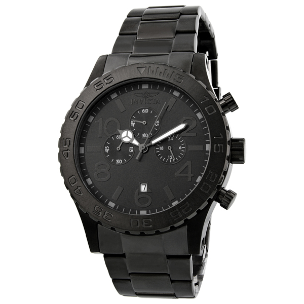 invicta specialty chronograph quartz gunmetal dial men's watch 1272 invicta specialty chronograph quartz gunmetal dial men's watch 1272
