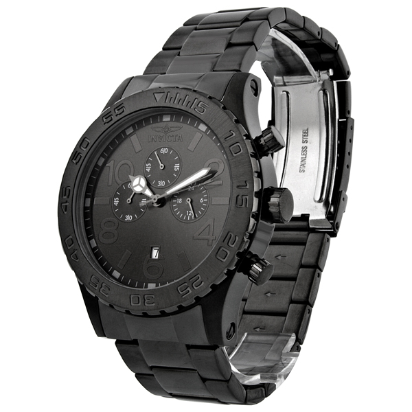 invicta specialty chronograph quartz gunmetal dial men's watch 1272 invicta specialty chronograph quartz gunmetal dial men's watch 1272