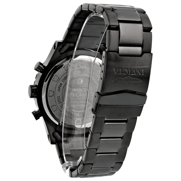 invicta specialty chronograph quartz gunmetal dial men's watch 1272 invicta specialty chronograph quartz gunmetal dial men's watch 1272