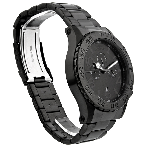 invicta specialty chronograph quartz gunmetal dial men's watch 1272 invicta specialty chronograph quartz gunmetal dial men's watch 1272