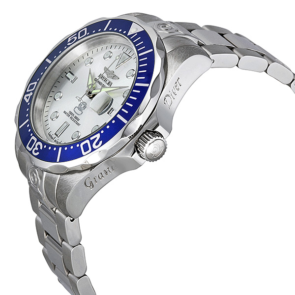 invicta grand diver silver dial men's watch 3046 invicta grand diver silver dial men's watch 3046