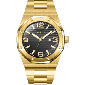 Home invicta huracan black dial men's watch 45783