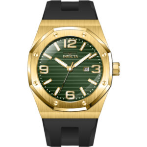 Home invicta huracan quartz green dial men's watch 45777