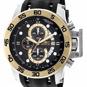 Витрина invicta i force chronograph black carbon fiber dial black polyurethane men's watch 19253