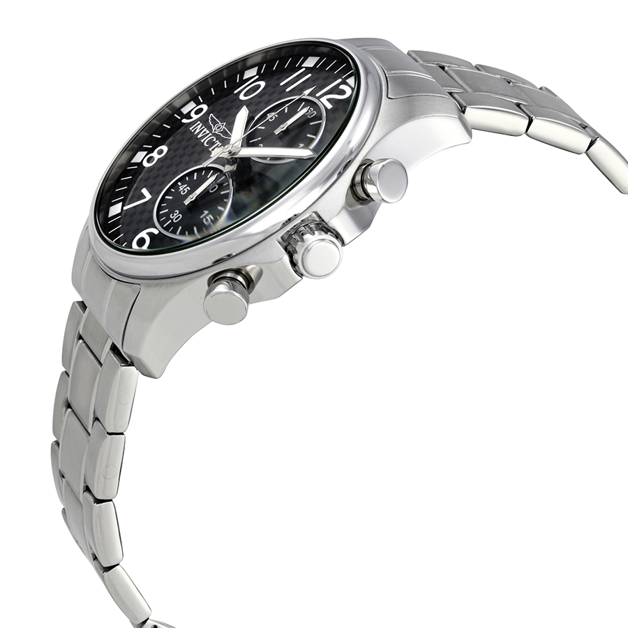 invicta ii multifunction black dial stainless steel men's watch 0379 invicta ii multifunction black dial stainless steel men's watch 0379