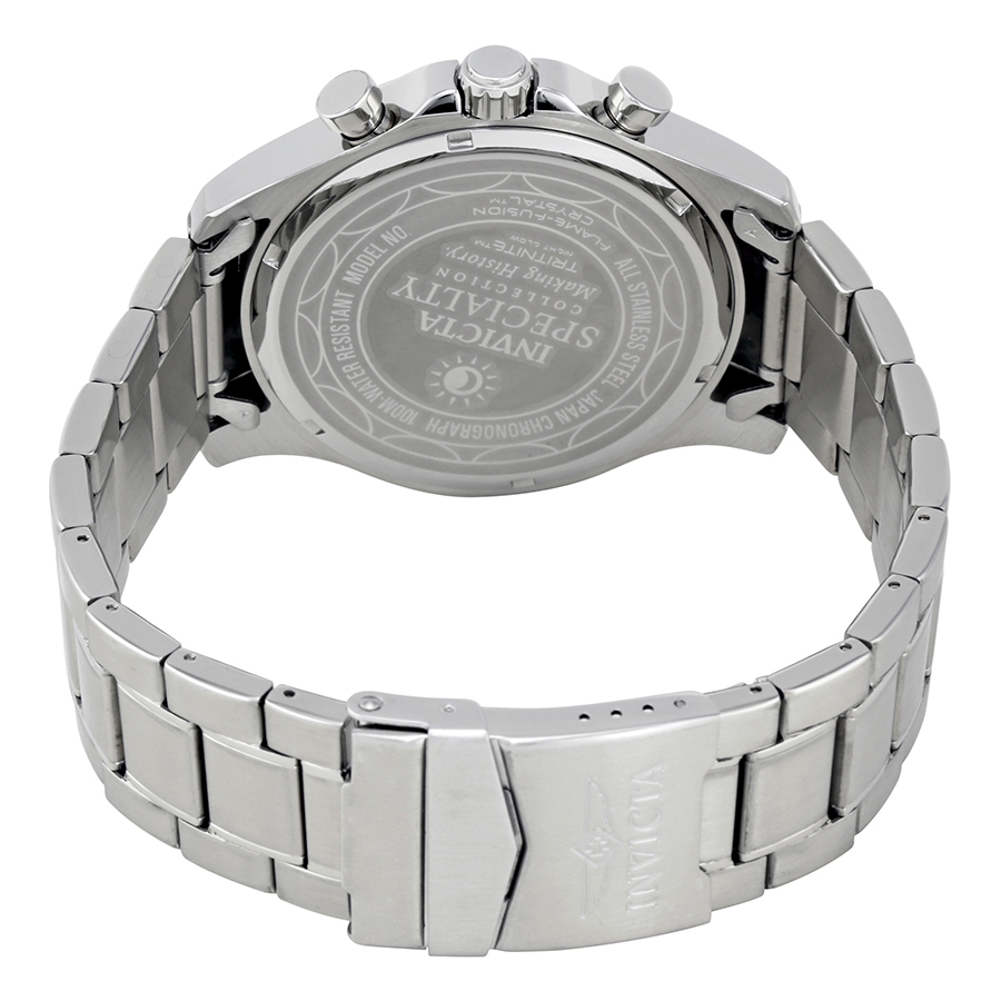 invicta ii multifunction black dial stainless steel men's watch 0379 invicta ii multifunction black dial stainless steel men's watch 0379
