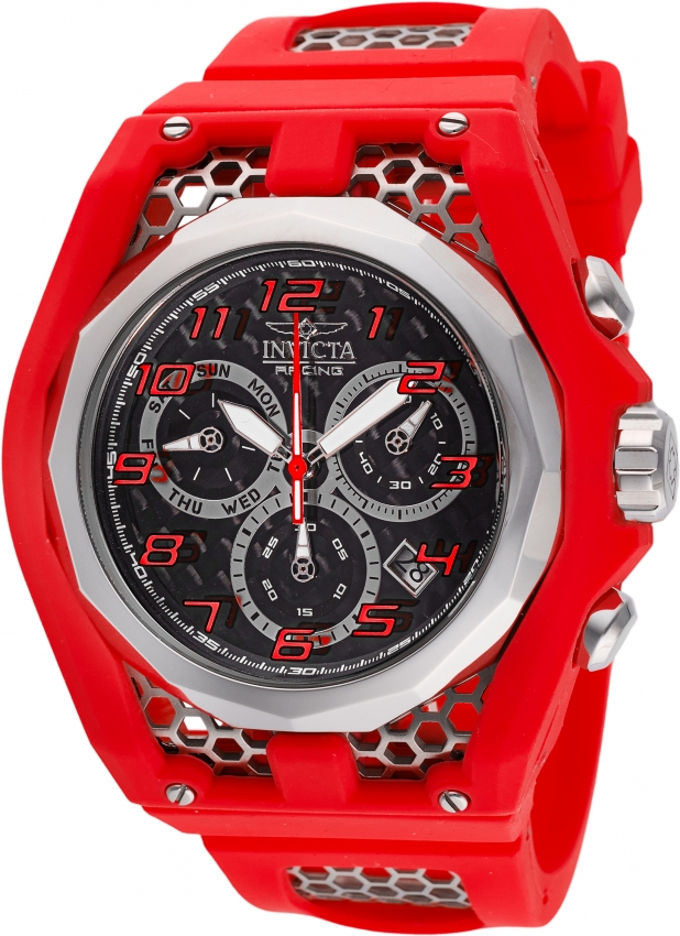 invicta invicta racing chronograph quartz black dial men's watch 47208 invicta invicta racing chronograph quartz black dial men's watch 47208