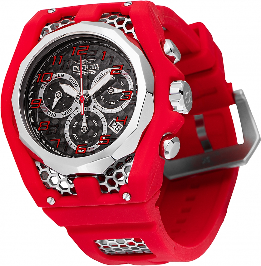 invicta invicta racing chronograph quartz black dial men's watch 47208 invicta invicta racing chronograph quartz black dial men's watch 47208