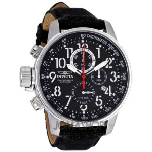 invicta lefty force chronograph black dial men's watch 1512
