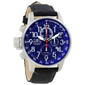 invicta lefty force chronograph blue dial men's watch 1513