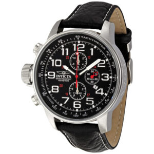 invicta lefty terra military chronograph black dial men's watch 2770