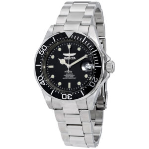 invicta mako pro diver automatic black dial men's watch 8926