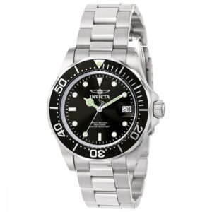 Home invicta pro diver mako swiss quartz black dial men's watch 9307