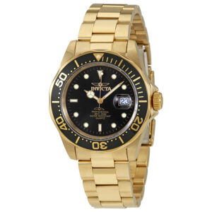 invicta mako swiss pro black dial men's watch 9311
