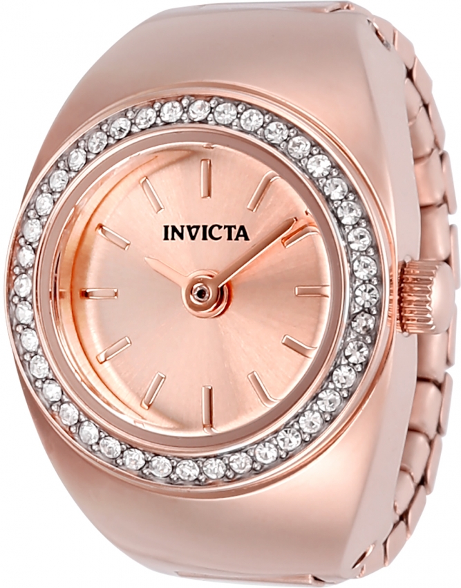 invicta mini angel quartz crystal rose gold dial ladies watch 48945 invicta mini angel quartz crystal rose gold dial ladies watch 48945