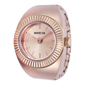 Витрина invicta mini angel quartz crystal rose gold dial ladies watch 48948