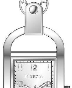 invicta mini angel quartz silver dial ladies watch 49934