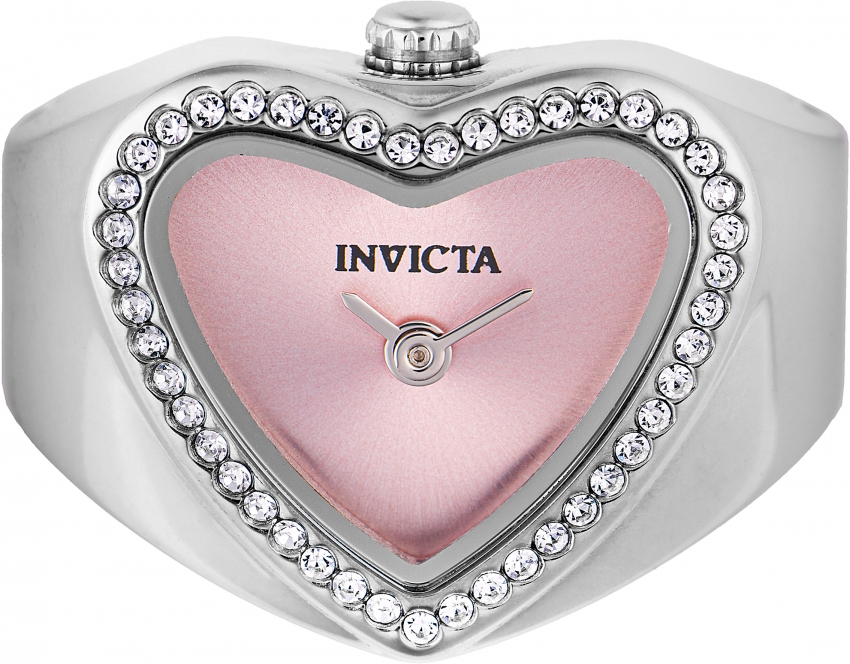 invicta mini ring watch angel quartz crystal pink dial ladies watch 49571 invicta mini ring watch angel quartz crystal pink dial ladies watch 49571