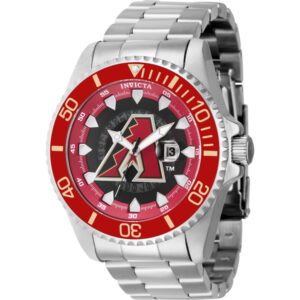 invicta mlb arizona diamondbacks quartz men's watch 43454