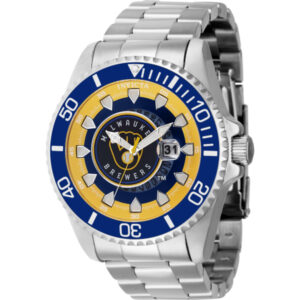 Home invicta mlb milwaukee brewers quartz men's watch 43469
