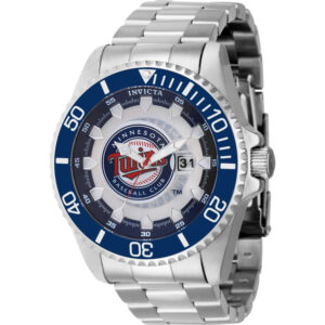 Home invicta mlb minnesota twins quartz men's watch 43470