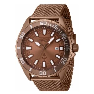 Home invicta ocean voyage quartz brown dial men's watch 46273