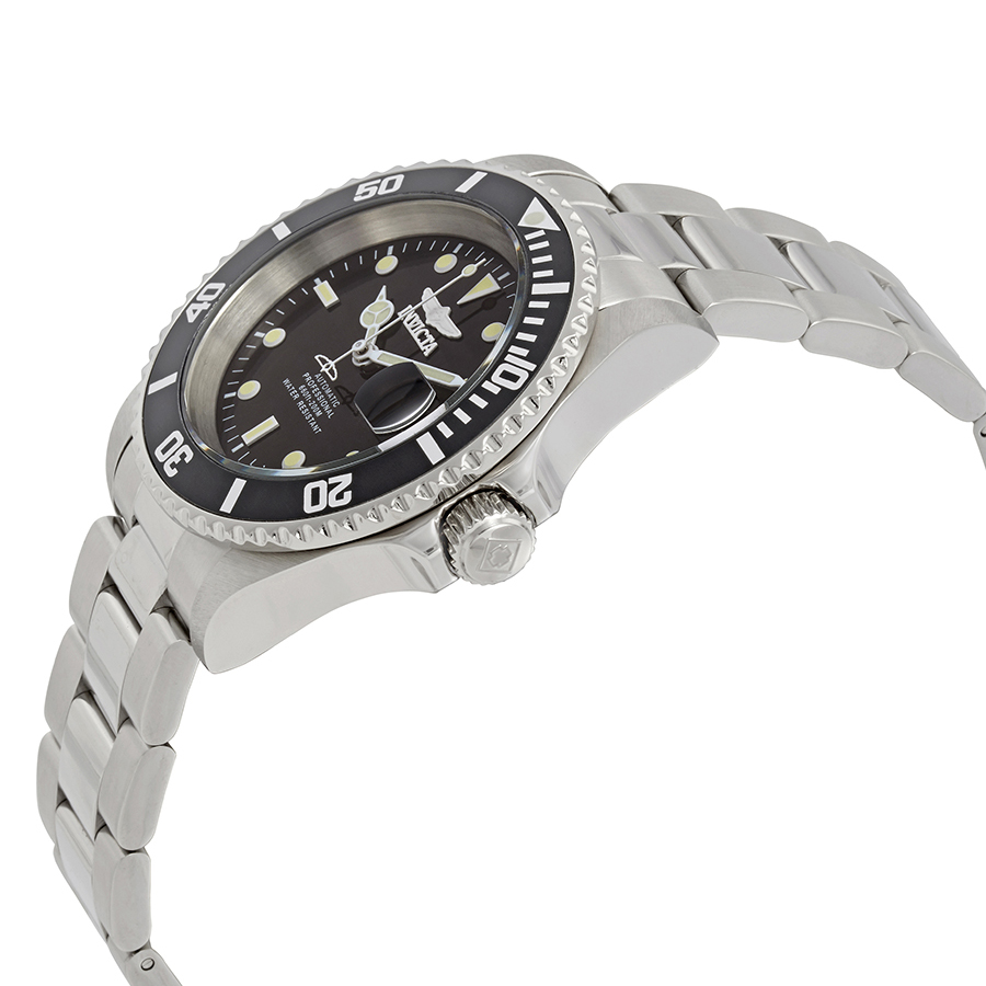invicta pro diver automatic black sunray dial stainless steel men's watch 24760 invicta pro diver automatic black sunray dial stainless steel men's watch 24760