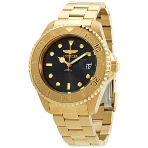 Home invicta pro diver automatic date black dial men's watch 28952